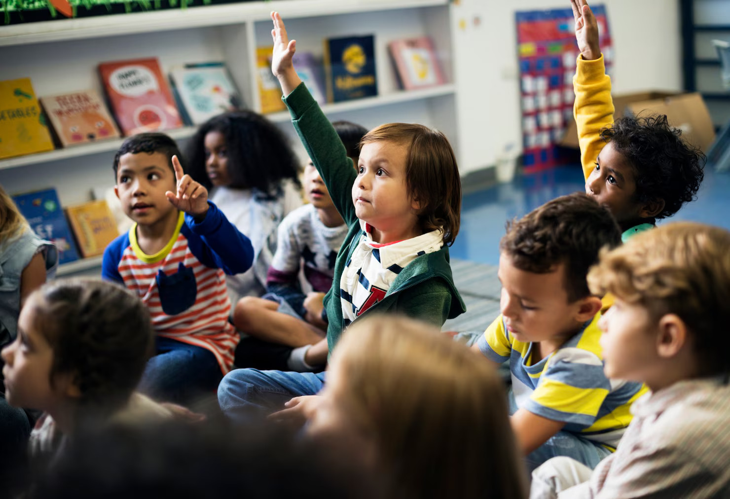 Happy children playing at ABC Kids Academy Delaware
